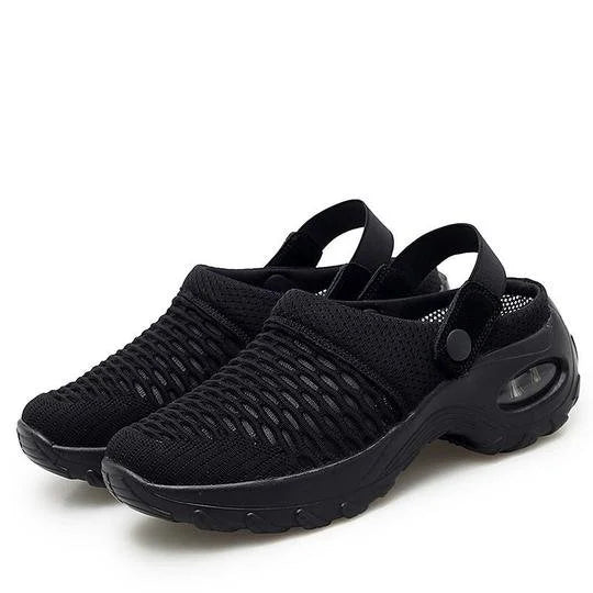 Women's Cushioned Walking Trainers — Breathable Mesh Trainers for All-Day Comfort & Active Wear | Koossa