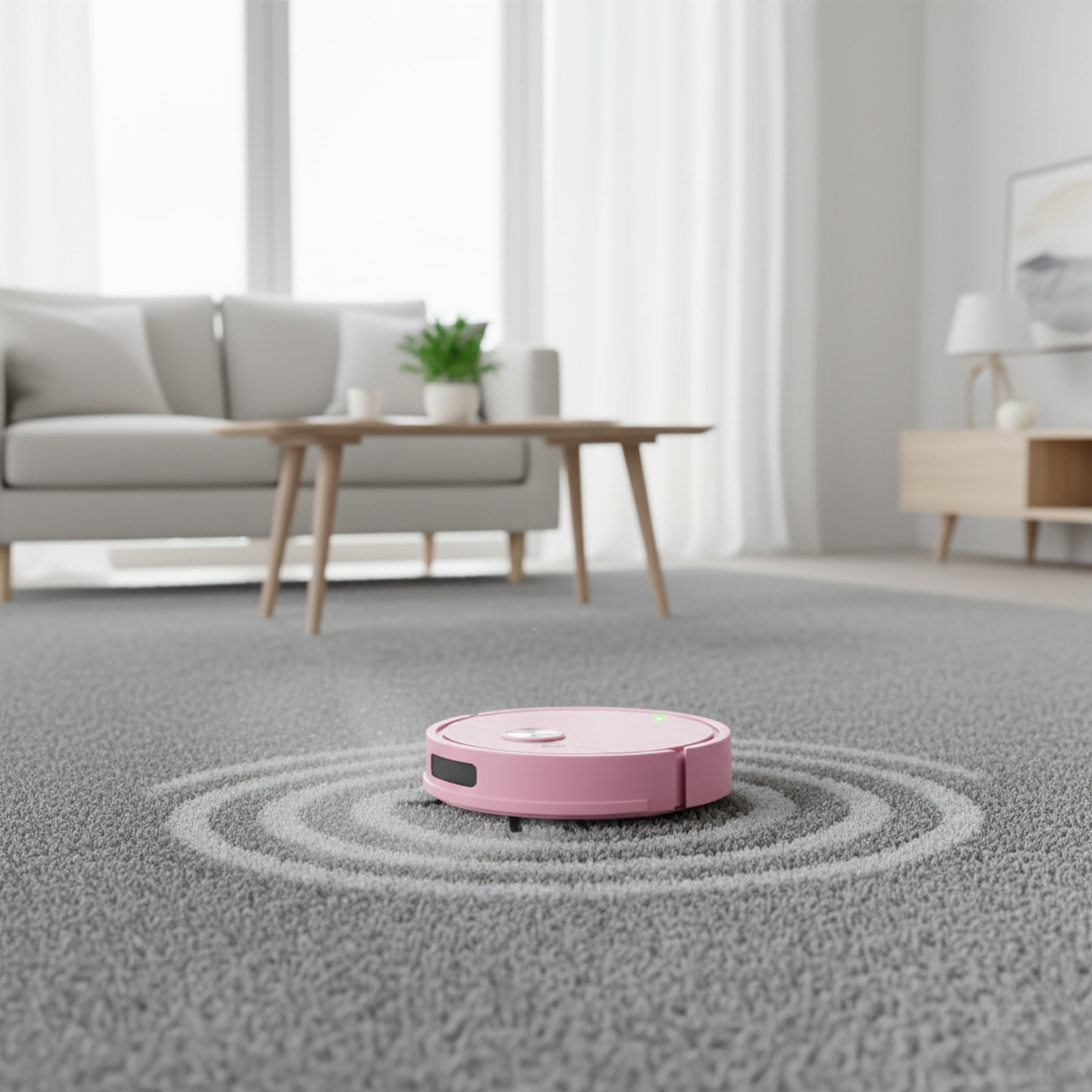 Robotic Vacuum and Mop Combo 2-in-1 Automatic Floor Cleaner Smart Navigation Self-Charging Robot Vacuum for Hardwood Tile Pet Hair | Lonoma