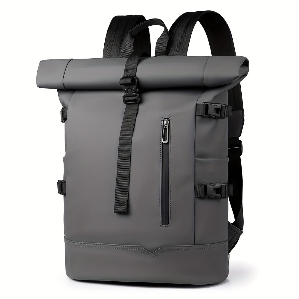 Men's Water-Resistant Laptop Backpack — Practical Travel Backpack with USB Charging Port for Work & Commuting | Koossa