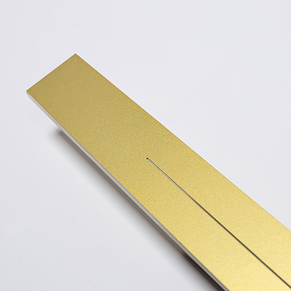 Linear LED Wall Sconce, Modern Black or Gold Metal Hardwired Wall Light for Living Room, Bedroom, Hallway, Entryway & Dining Area | Lonoma