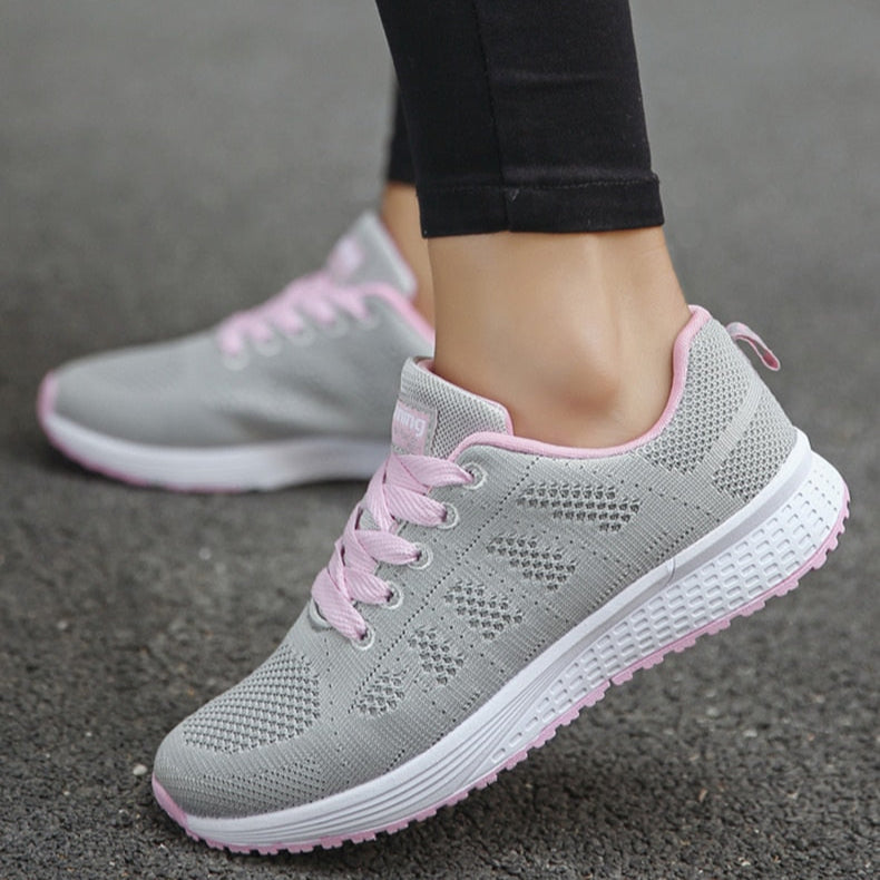Women's Mesh Trainers | Lightweight Breathable Running Shoes for Active Days | Koossa