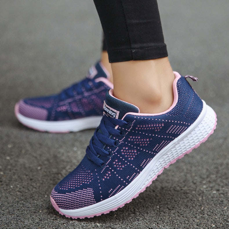 Women's Mesh Trainers | Lightweight Breathable Running Shoes for Active Days | Koossa
