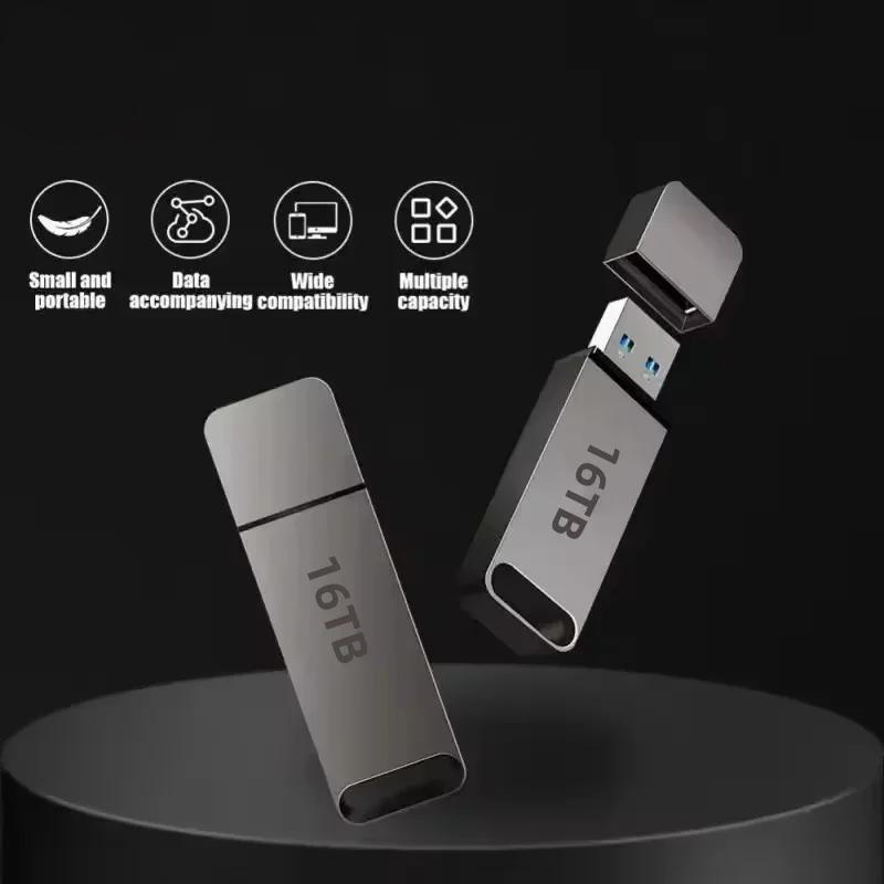 Clé USB métal 4 To USB 3.2 ultra-rapide antichoc compacte sécurité données portable professionnelle robuste | Koossa