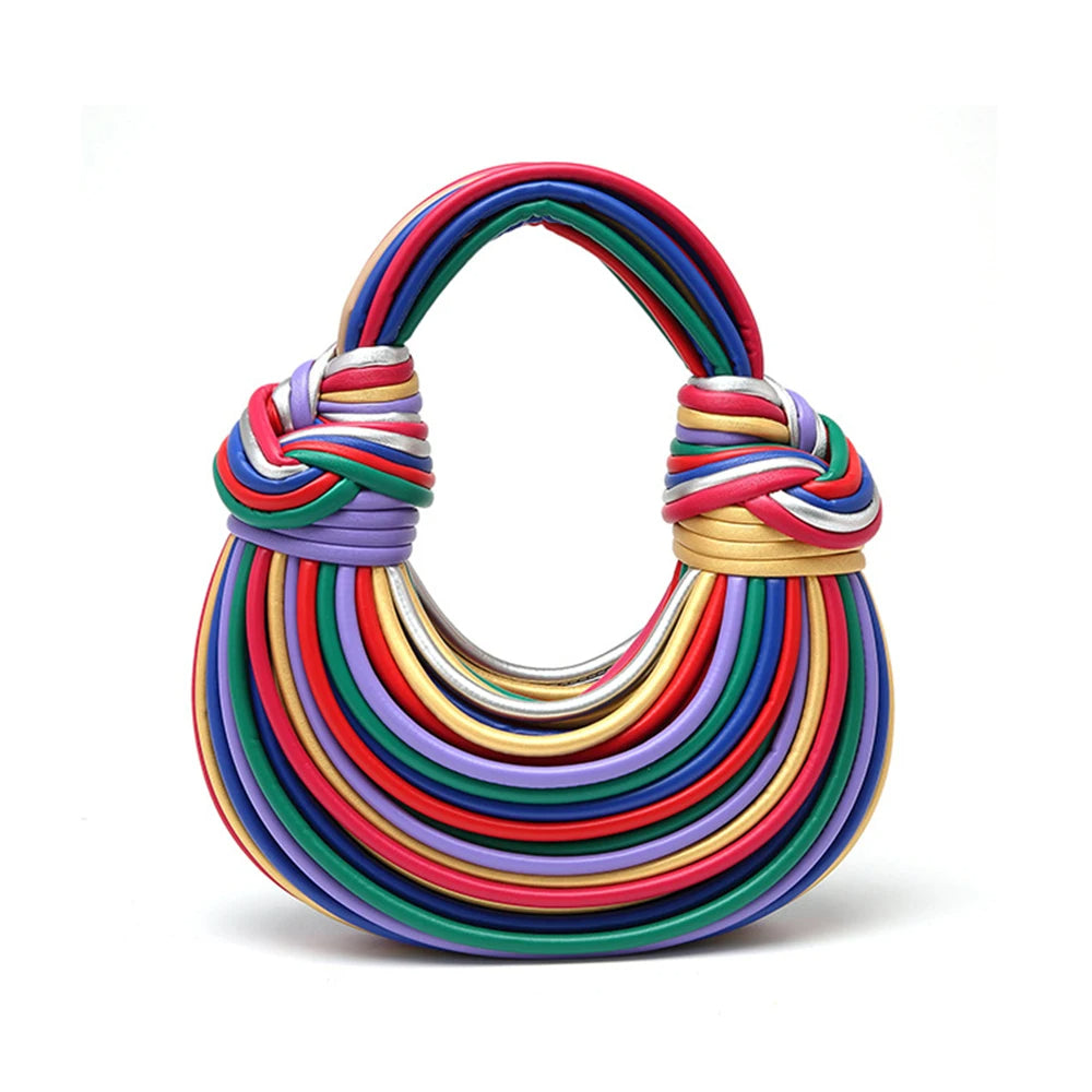 Sculptural Metallic Evening Bag with Detachable Strap in Six Lustrous Finishes | Koossa