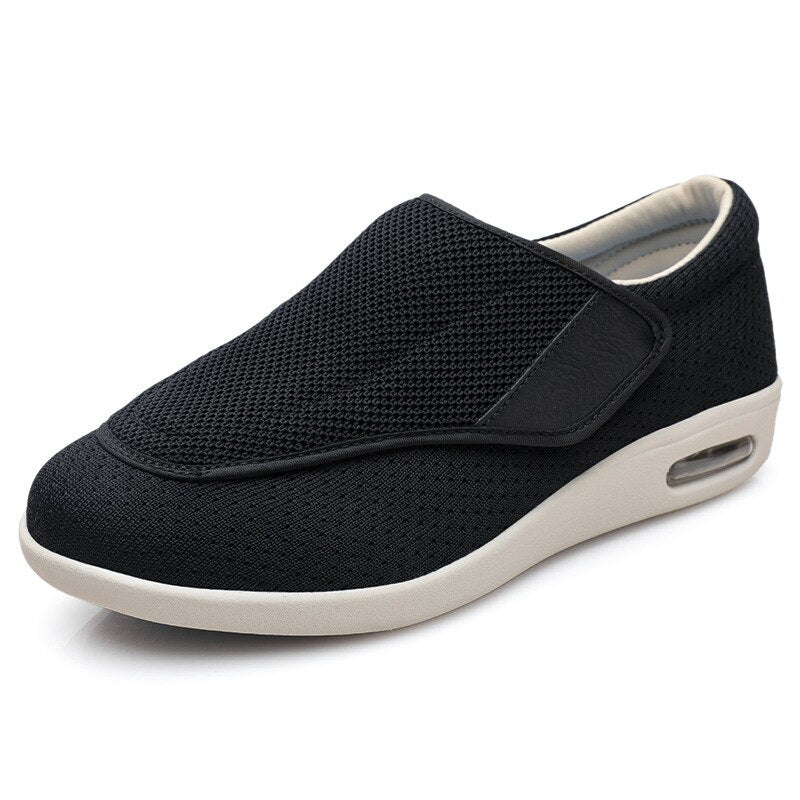 Women's Wide-Fit Comfort Shoes in Grey, Beige & Black — Cushioned Walking Shoes for Sensitive Feet & All-Day Wear | Koossa