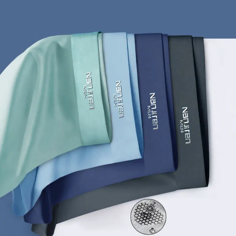 Men's Luxury Boxer Shorts Set — Silky Smooth Underwear for Everyday Comfort & Freshness 4-Pack | Koossa