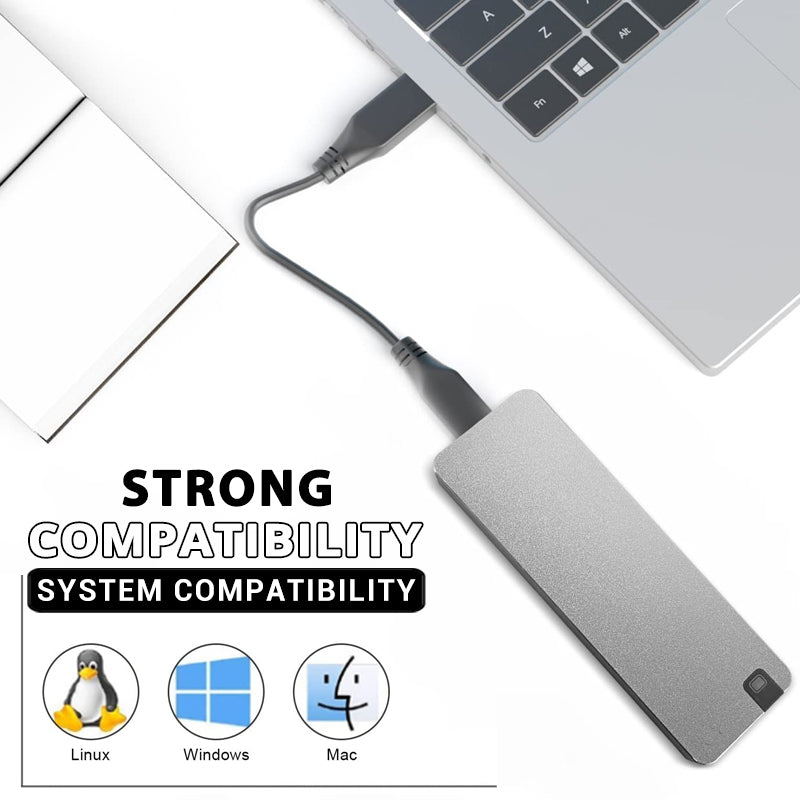 Portable Solid-State External Drive — Lightweight Fast-Transfer Storage for Professionals & Students | Koossa