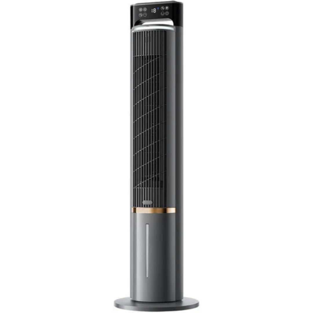 Refroidisseur d'air mobile à réservoir d'eau avec minuterie programmable et trois vitesses pour bureau et chambre | Koossa