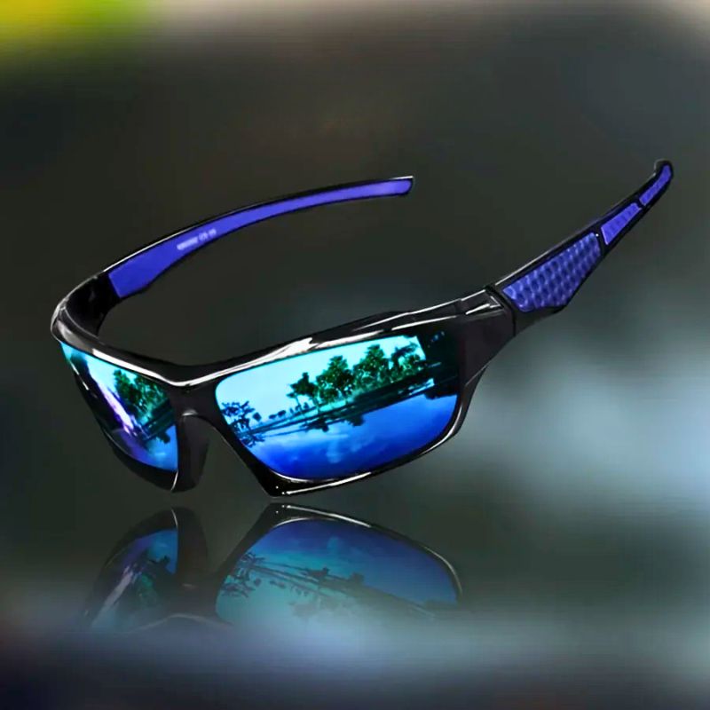 Polarised Shield Sunglasses in Streamlined Frame with UV Protection for All-Day Wear | Koossa