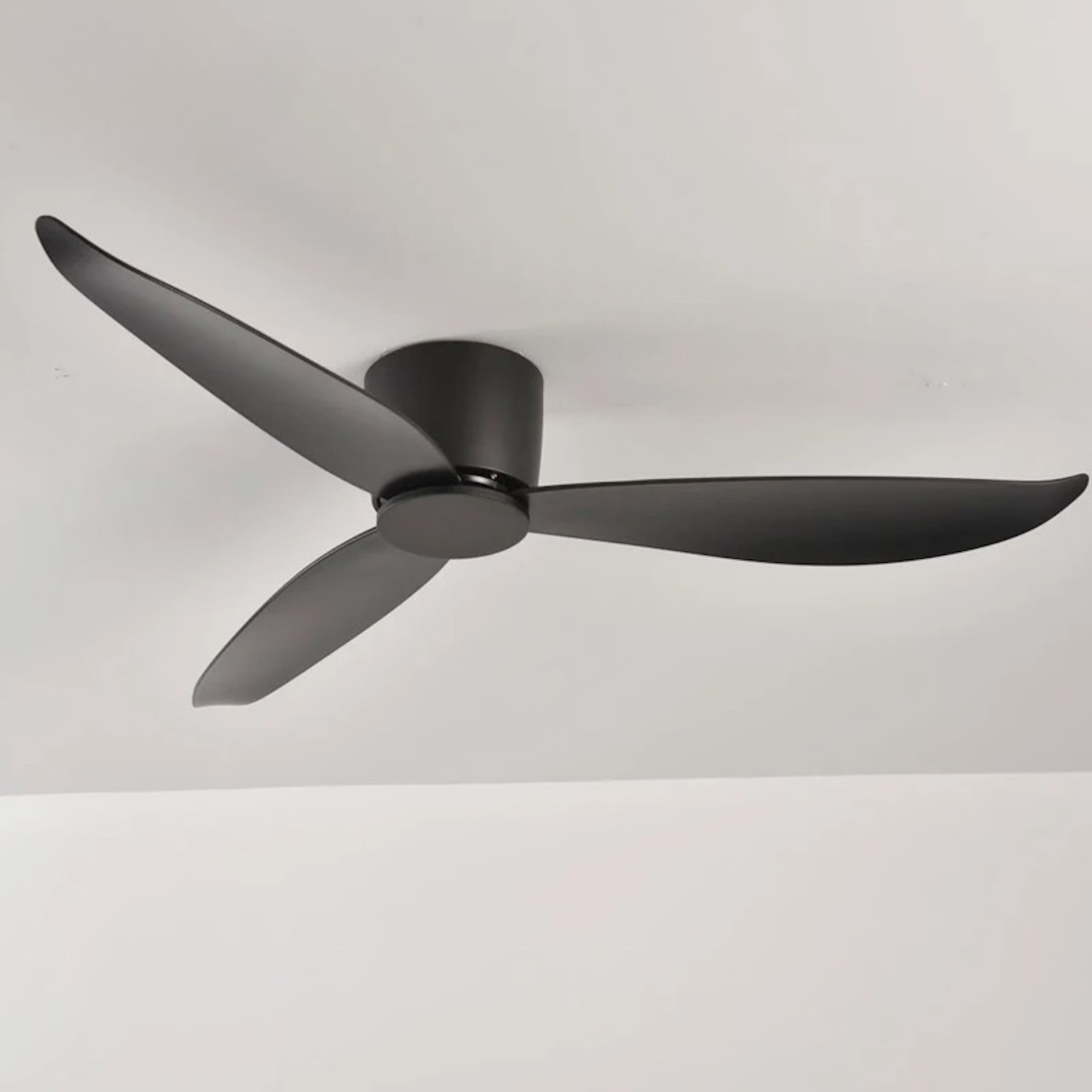 42 Inch Ceiling Fan with Dimmable LED Light, Reversible 3-Speed Quiet Motor, Modern Low Profile Fan for Bedroom, Living Room & Office | Lonoma