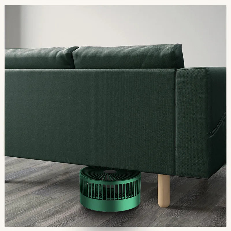 Compact USB Desk Fan with Five Speed Settings and Foldable Design for Office and Travel | Koossa