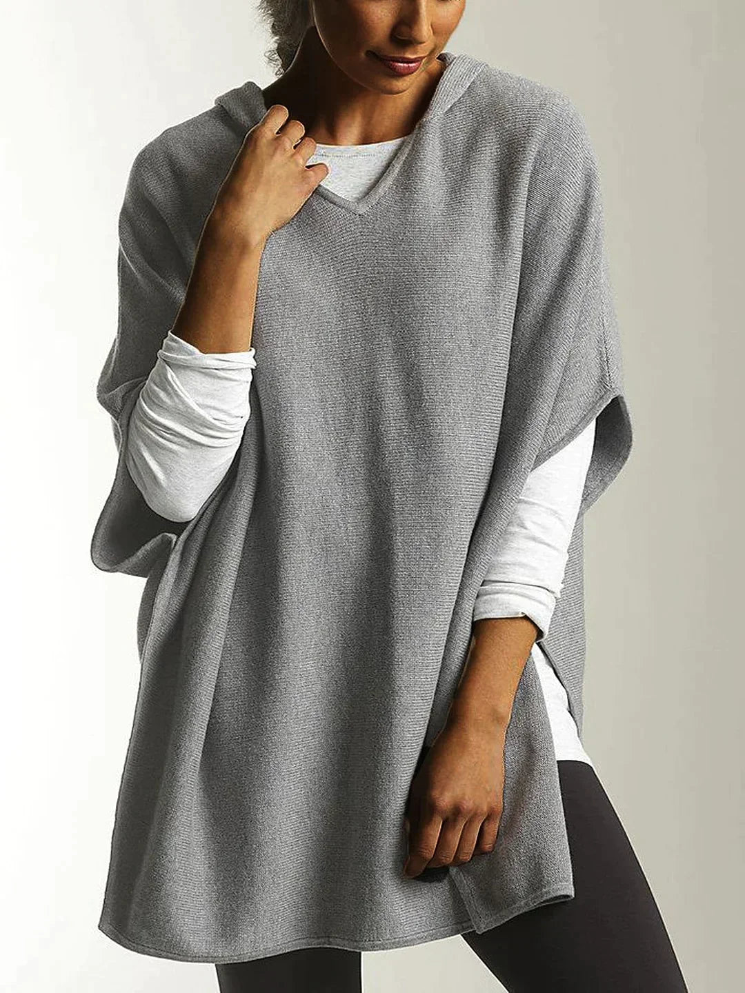 Women's Plus Size Jumper with Statement Graphic Print — Comfortable Everyday Knitwear for the Modern Woman | Koossa
