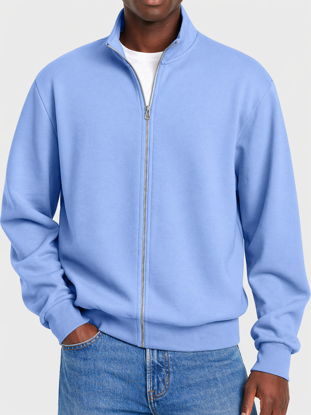 Men's Full-Zip Vest Layering Piece for Year-Round Wear | Casual Athletic Active Jacket | Lightweight Transitional Outerwear | Lonoma