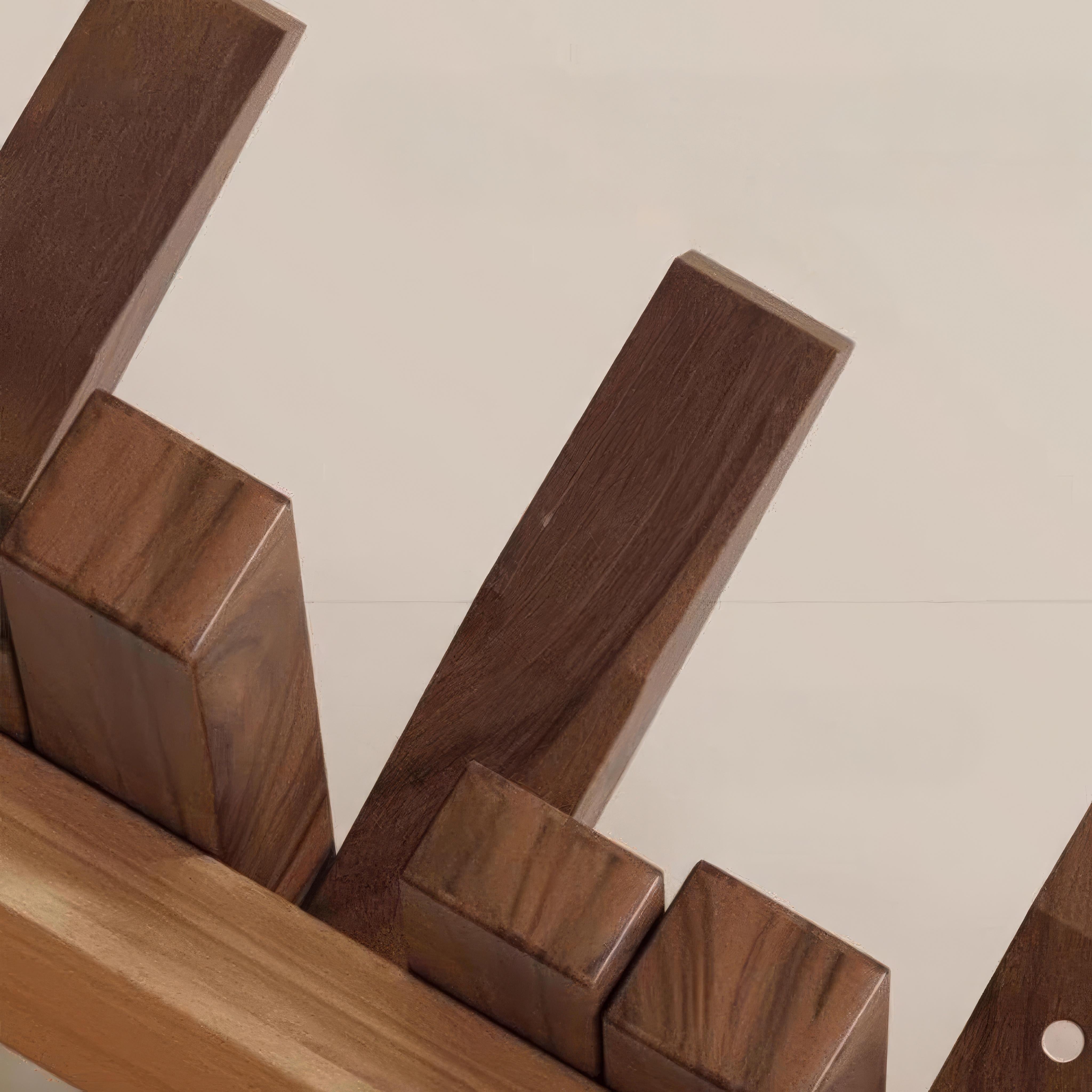 Patère murale pliante à crochets magnétiques en bois naturel pour entrée organisée pratique et gain de place | Koossa