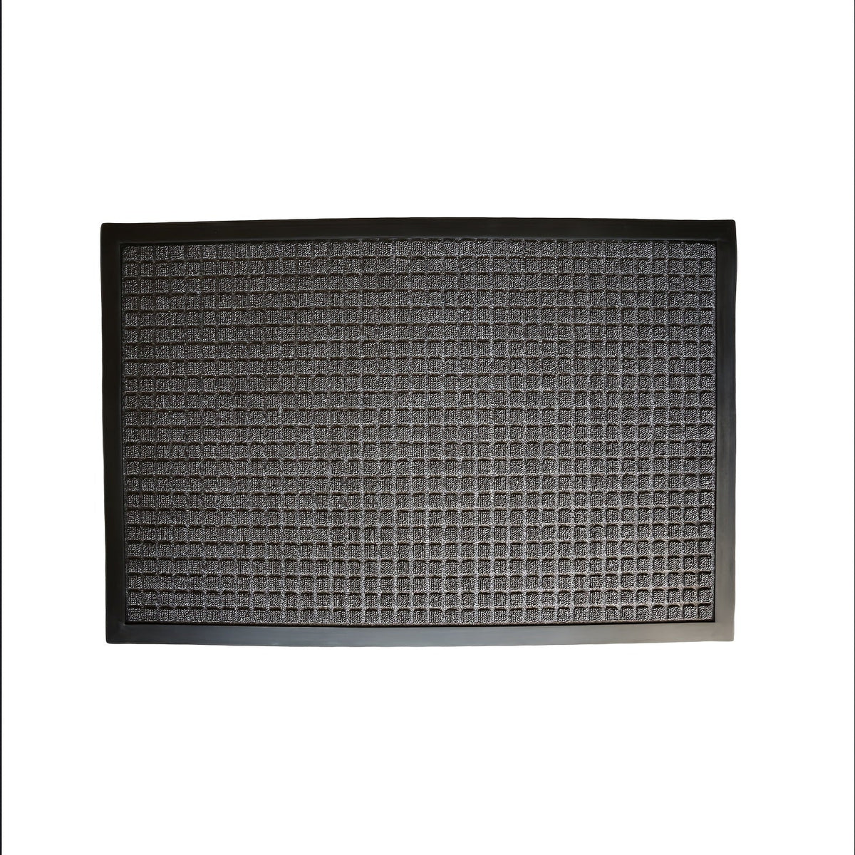 Entryway Door Mat Indoor Outdoor Heavy Duty Rubber PVC Rectangular Non Slip Backing Mudroom Floor Mat Waterproof Durable Front Door Welcome | Lonoma