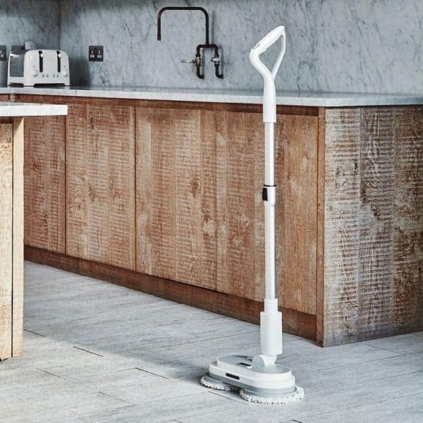 Rechargeable Electric Spray Mop with Built-In Water Tank | Microfiber Pads for Hardwood Tile Laminate | Lightweight Cordless Floor Cleaner | Lonoma