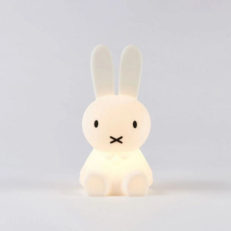 Veilleuse Lapin LED Dimable Silicone Blanc Chambre Enfant Décoration Douce Ambiance Sécurisée Bébé Nuit | Koossa