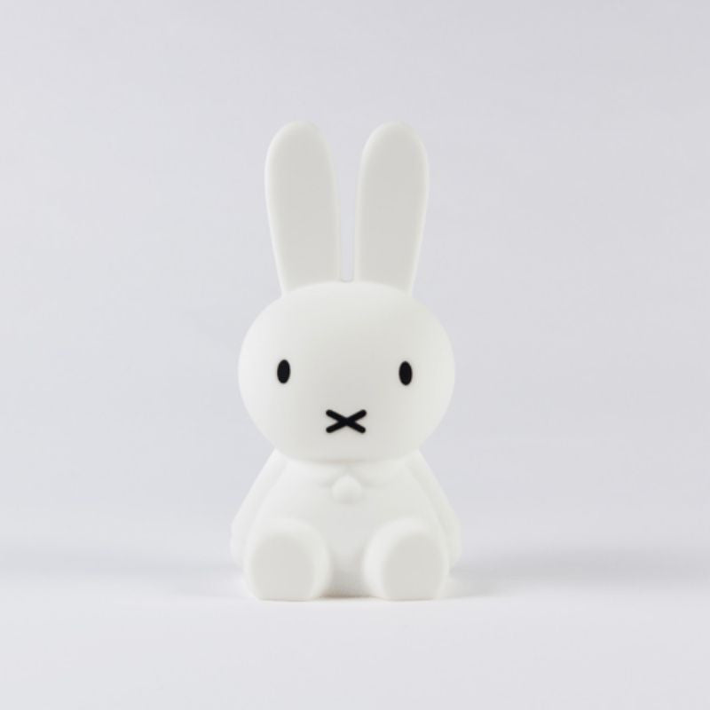 Veilleuse Lapin LED Dimable Silicone Blanc Chambre Enfant Décoration Douce Ambiance Sécurisée Bébé Nuit | Koossa