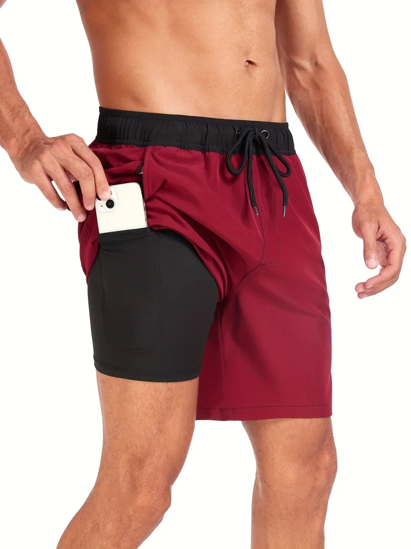 Men's Classic Swim Shorts — Quick-Drying Summer Swimwear for Beach & Poolside Holidays | Koossa