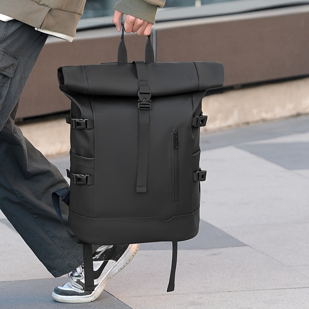 Men's Water-Resistant Laptop Backpack — Practical Travel Backpack with USB Charging Port for Work & Commuting | Koossa