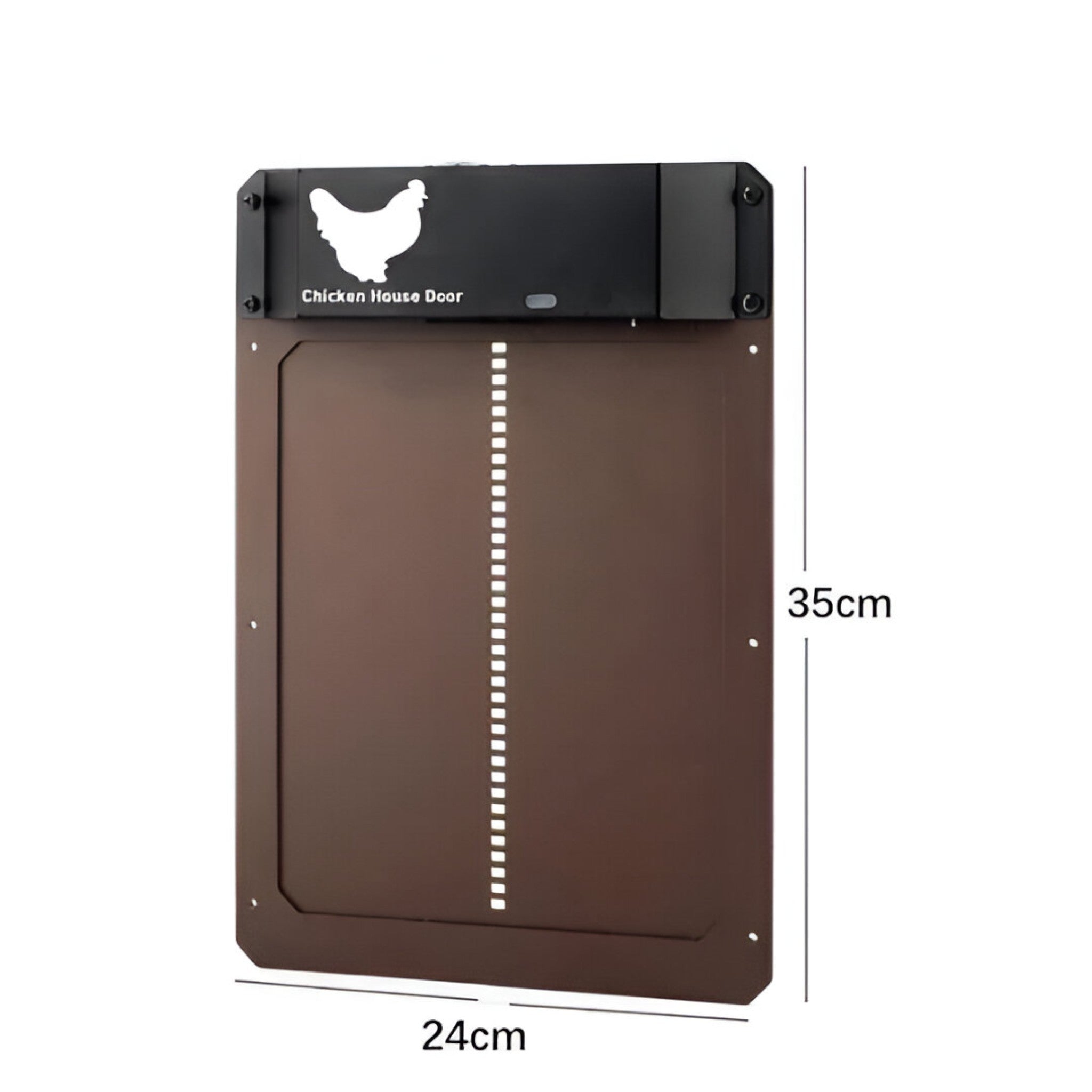 Automatic Chicken Coop Door Light Sensor Timer Battery Powered Weatherproof Green Coop Door Opener Poultry Safety | Koossa