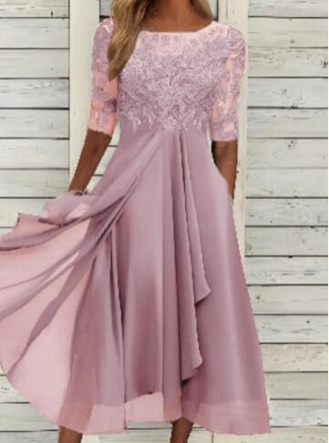 Women's Summer Dress — Relaxed Fit Midi Dress for Casual Elegance & Everyday Comfort | Koossa