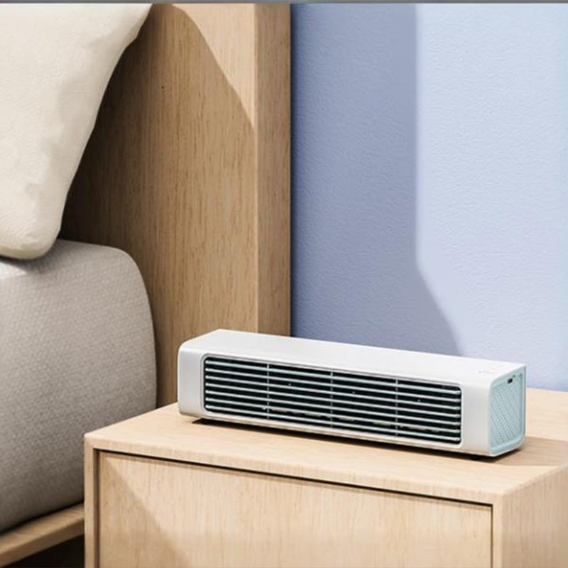 Rafraîchisseur d'air portable sans pales rechargeable blanc ultra silencieux 20 dB pour chambre enfant bureau | Koossa