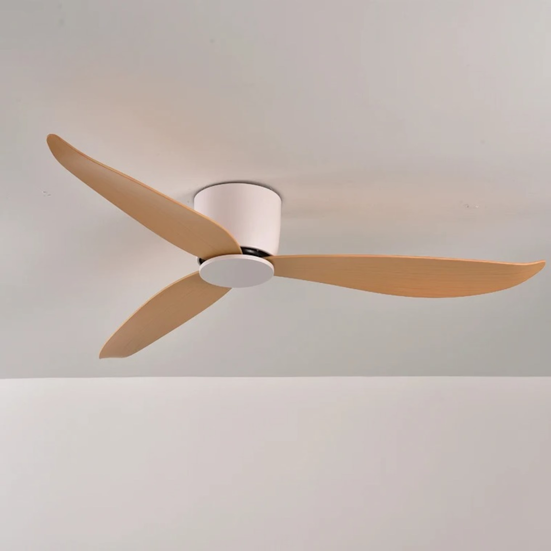 42 Inch Ceiling Fan with Dimmable LED Light, Reversible 3-Speed Quiet Motor, Modern Low Profile Fan for Bedroom, Living Room & Office | Lonoma