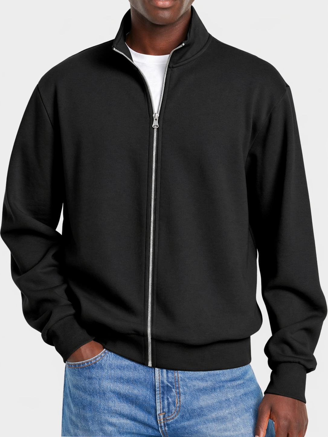 Men's Full-Zip Cardigan Sweater, Modern Fit Comfortable Layering Jacket for Fall, Winter & Spring, Casual Everyday Zip-Up Top | Lonoma
