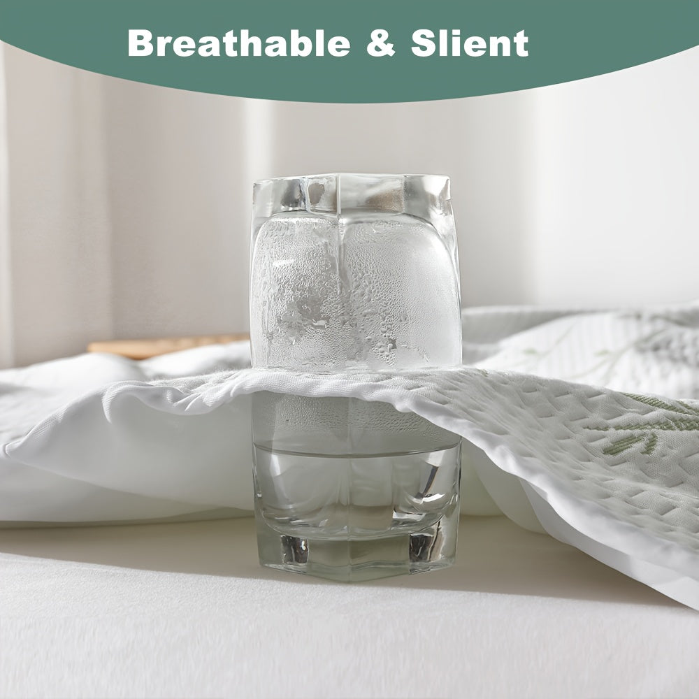 Protège-matelas Bambou Respirant Thermorégulateur 3D Confort Drap-Housse Ventilé Lit Naturel Hygiénique | Koossa