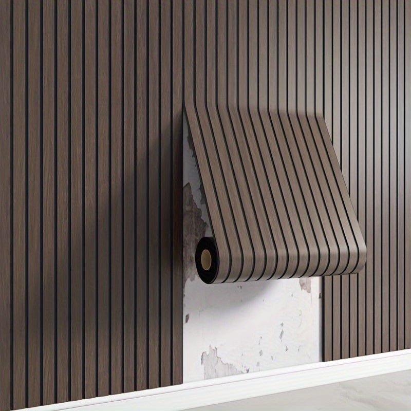 Panneaux muraux adhésifs aspect bois 3D pour chambre salon bureau décoration intérieure chaleureuse moderne | Koossa