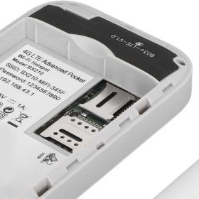 Routeur WiFi Mobile 4G LTE Portable – Connexion Sécurisée jusqu'à 10 Appareils 150 Mbps Idéal pour Voyage | Koossa