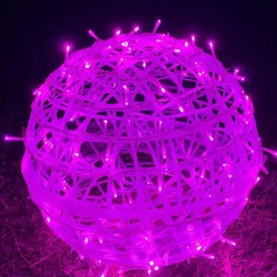 Sphère lumineuse LED étanche 20 cm IP65 blanc chaud pour jardin et terrasse éclairage décoratif extérieur | Koossa