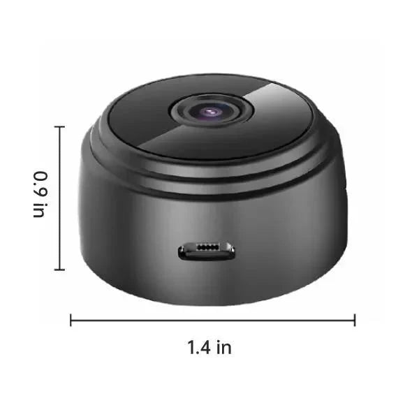 Caméra de Sécurité sans Fil avec Montage Magnétique 360° et Vision Nocturne Infrarouge HD pour Véhicule | Koossa