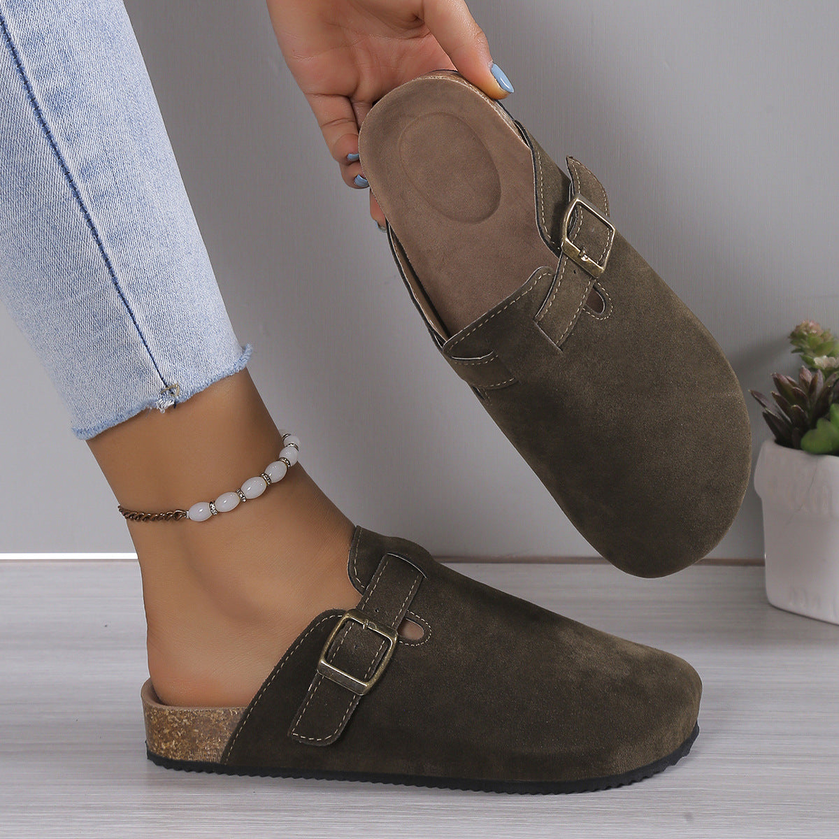 Unisex Slip-On Sandals — Casual Summer Slides for Men & Women with Contoured Footbed | Koossa