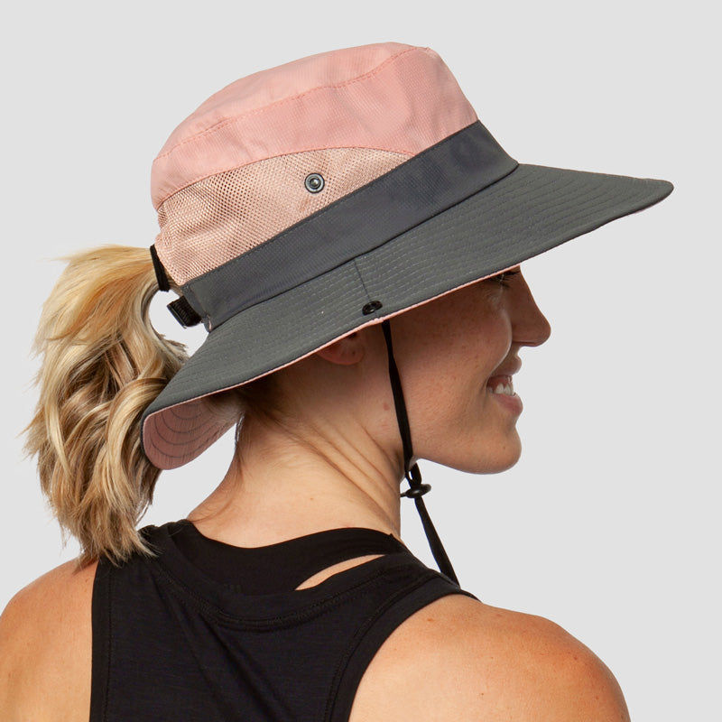 Women's Foldable Sun Hat with UPF50+ Protection — Wide Brim Packable Summer Hat for Holidays & Outdoor Activities | Koossa
