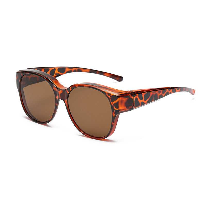 Surlinettes Solaires Polarisées UV400 Cat-Eye Protection Optimale pour Porteurs de Lunettes Homme Femme | Koossa