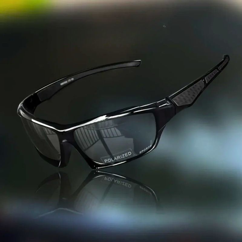 Polarised Shield Sunglasses in Streamlined Frame with UV Protection for All-Day Wear | Koossa
