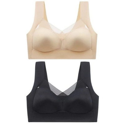 Women's Wireless Comfort Bra — Seamless Support Bra with Push-Up Effect for Everyday Wear & Active Lifestyle | Koossa