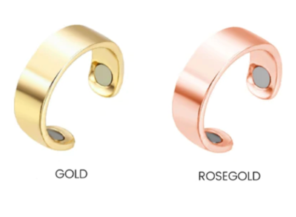 Adjustable Magnetic Wellness Ring — Elegant Therapy Ring for Daily Comfort & Wellbeing | Koossa
