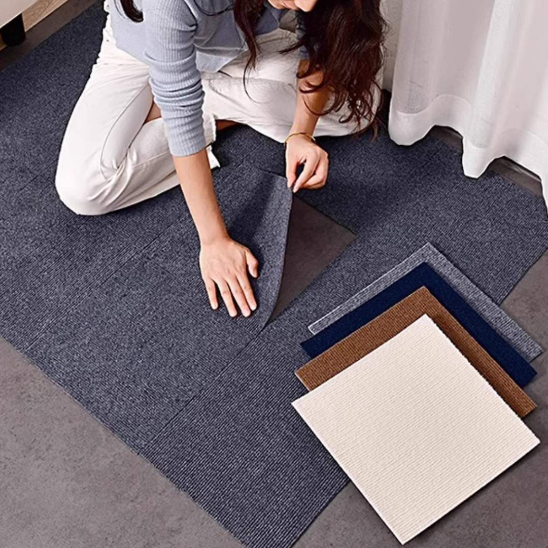 Cat Scratch Mat Self-Adhesive 40x100cm Gray Black Brown Beige Blue Wall Sofa Floor Scratcher Pad Furniture Protector | Koossa