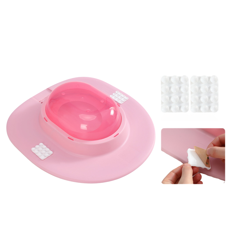 Cat Toilet Training Seat 39x36.5cm Suction Cup Removable Tray Litter Free Standard Toilet Fit Reusable Trainer | Koossa