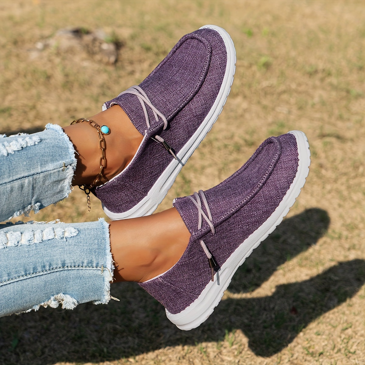 Women's Lightweight Slip-On Trainers with Breathable Mesh and Non-Slip Sole for All-Day Comfort | Koossa