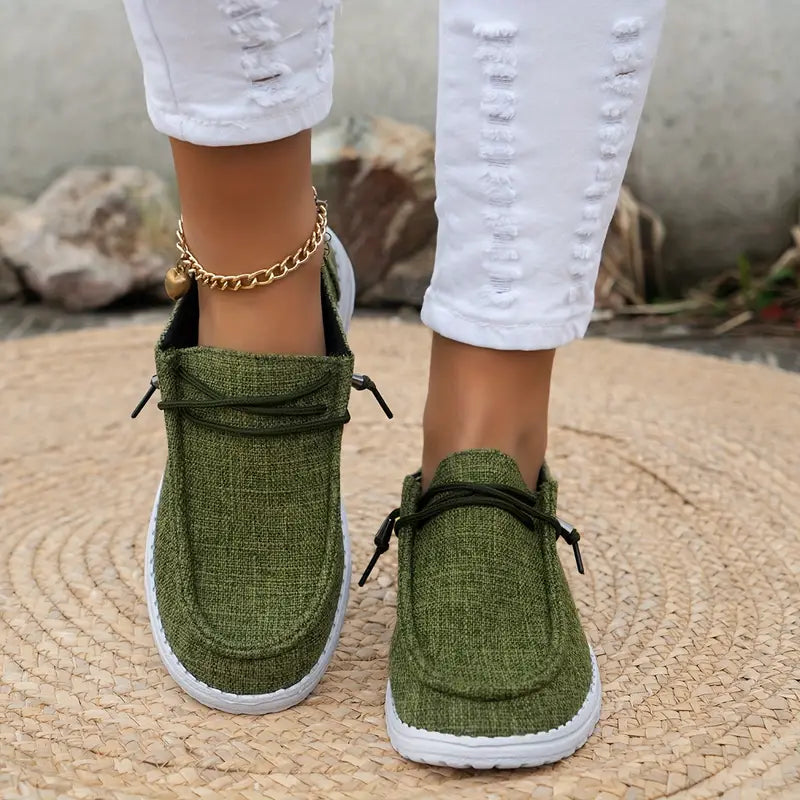 Women's Lightweight Slip-On Trainers with Breathable Mesh and Non-Slip Sole for All-Day Comfort | Koossa