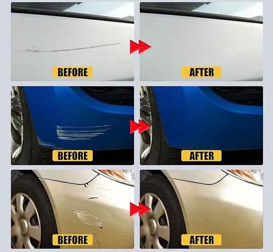 Pâte Réparatrice pour Rayures de Carrosserie avec Éponge Professionnelle Tous Types de Vernis Automobile | Koossa