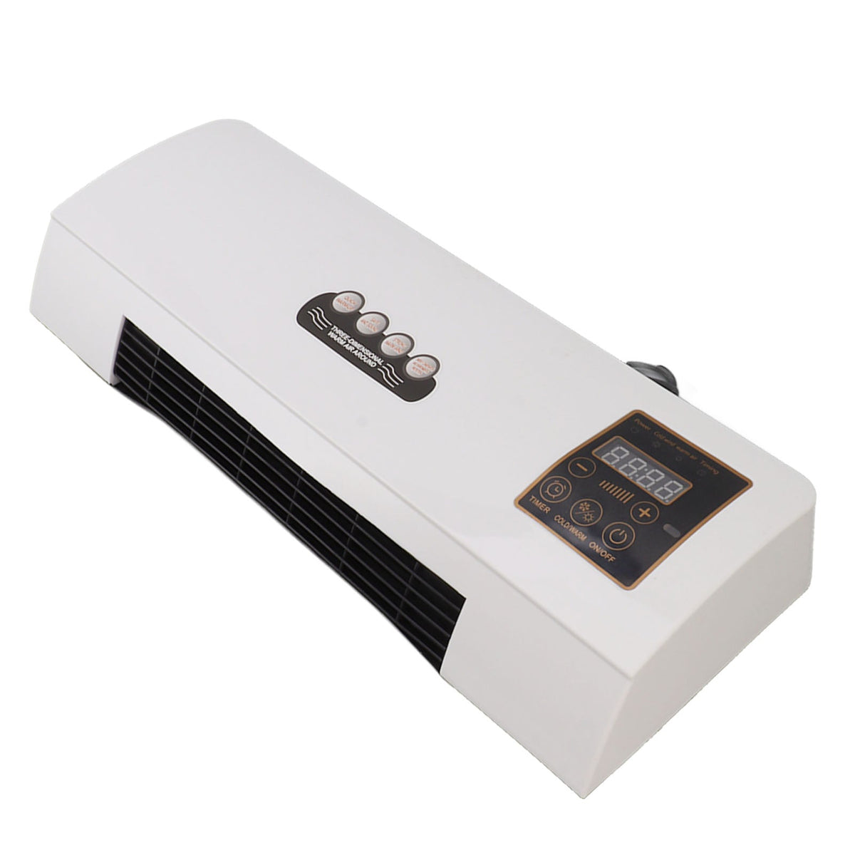 Wall-Mounted Climate Control Unit 1800W Cooling Heating Fan Dehumidifier 23dB Timer LCD | Lonoma