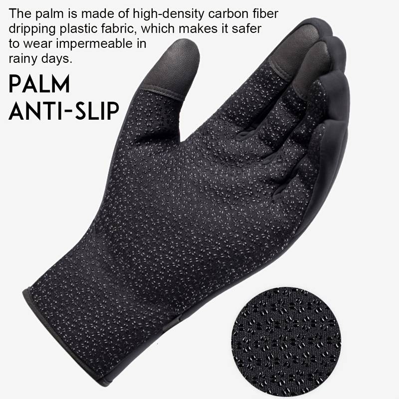 Heated Touchscreen Winter Gloves, USB Rechargeable Waterproof Windproof Thermal Gloves for Skiing, Cycling, Driving & Outdoor Activities | Lonoma