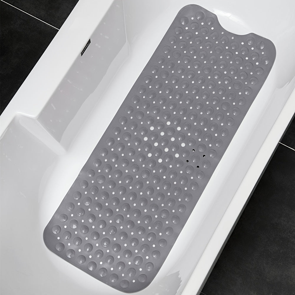Tapis Antidérapant Extra Long pour Baignoire et Douche avec Ventouses Puissantes 101 × 40 cm Salle de Bains | Koossa