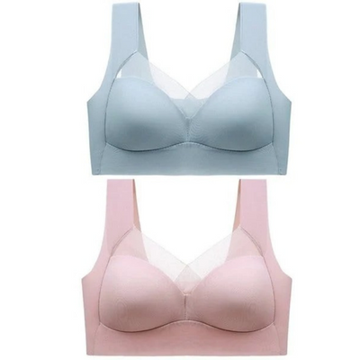 Women's Wireless Comfort Bra — Seamless Support Bra with Push-Up Effect for Everyday Wear & Active Lifestyle | Koossa