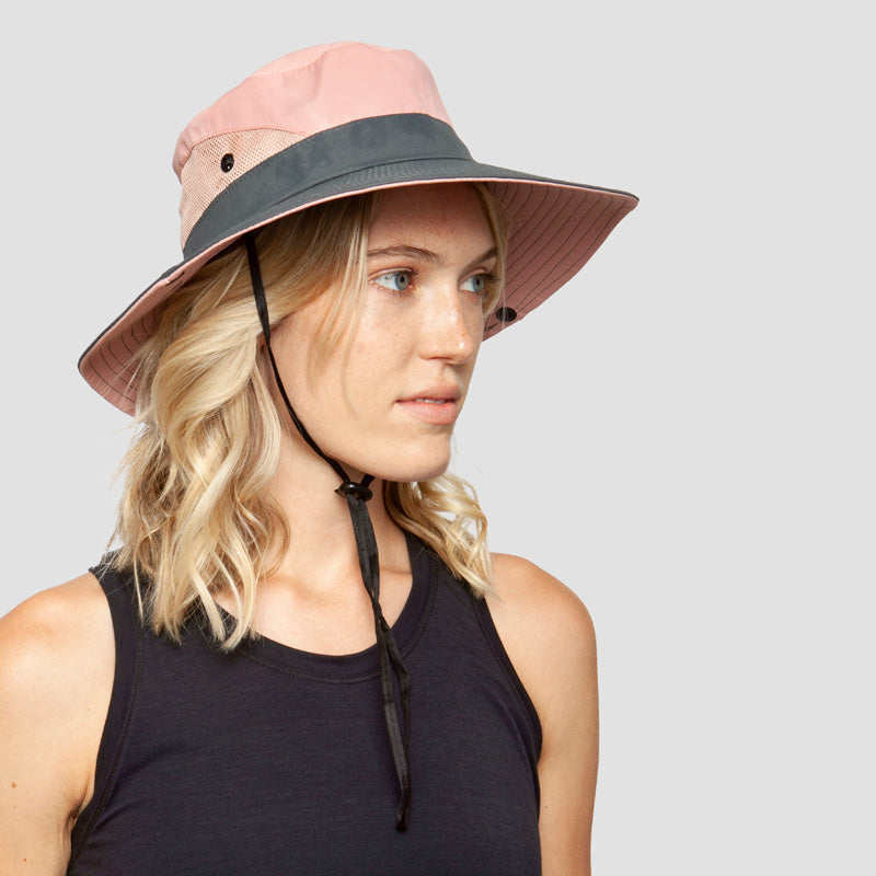 Women's Foldable Sun Hat with UPF50+ Protection — Wide Brim Packable Summer Hat for Holidays & Outdoor Activities | Koossa